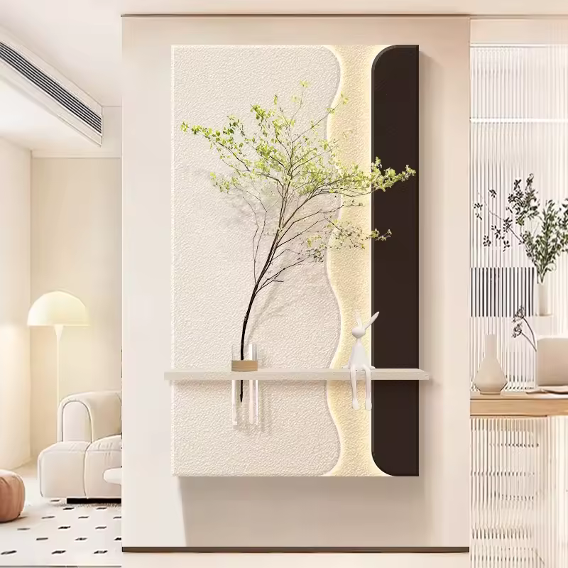 Panneau Mural Artistique 3D avec LED – Décoration Moderne et Élégante - Décoration murale Zelor